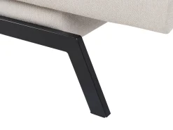 Sofa rozkładana funkcja spania biała