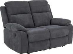 Sofa rozkładana Mora 2-osobowa szara automatyczna