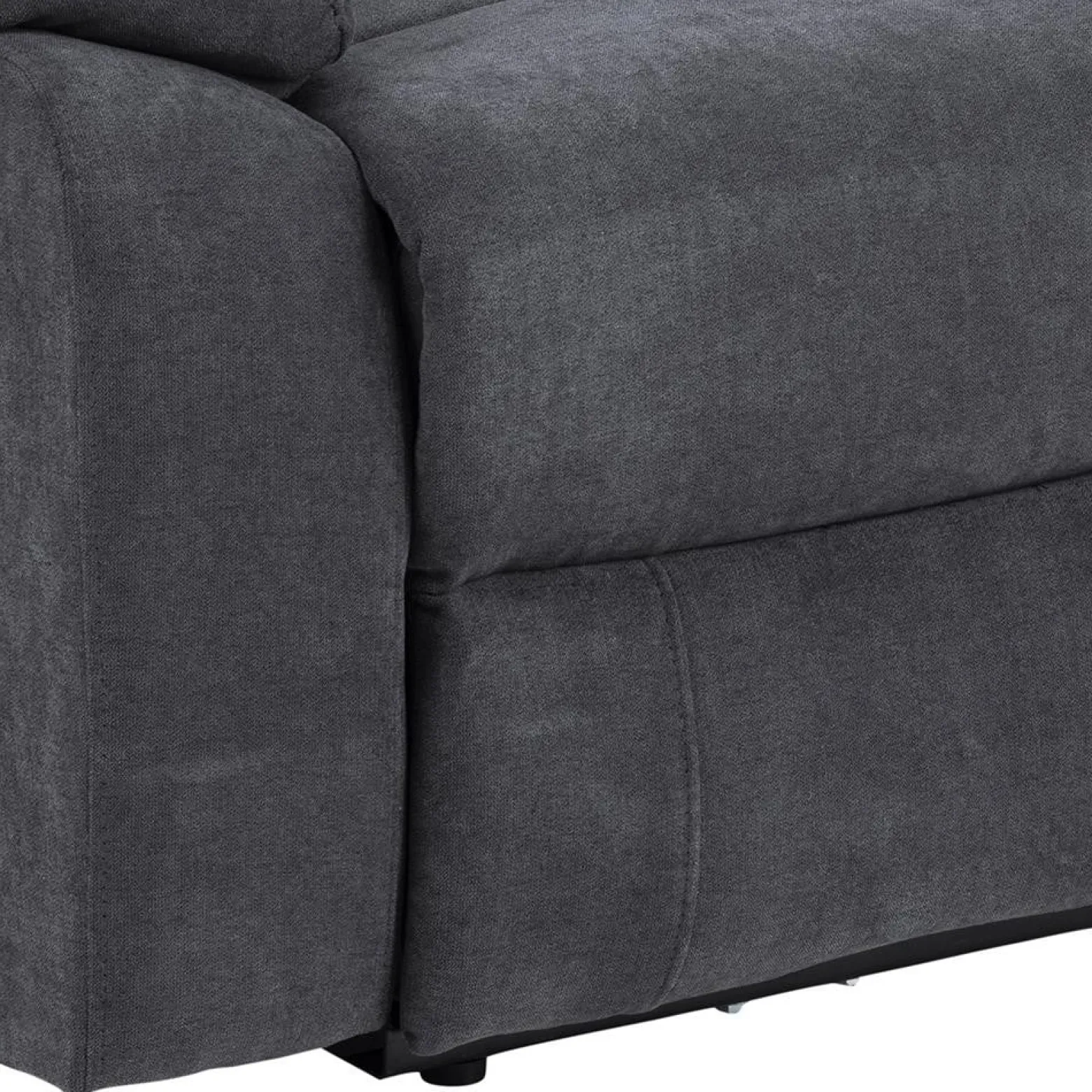 Sofa rozkładana Mora 2-osobowa szara automatyczna