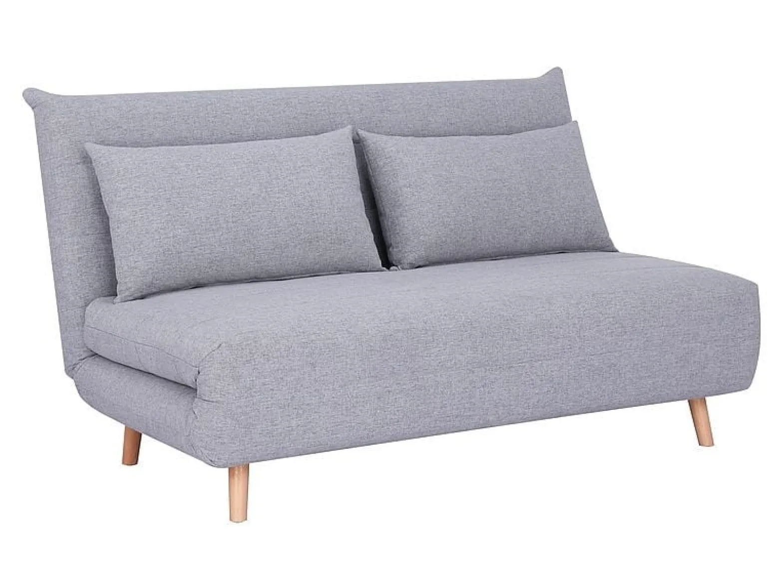 Sofa rozkładana z funkcją spania SPIKE II szara