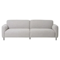 Sofa Salvador Boucle beżowa w stylu skandynawskim