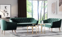 Sofa Skandynawska 3 osobowa GLORIA styl skand riviera 91
