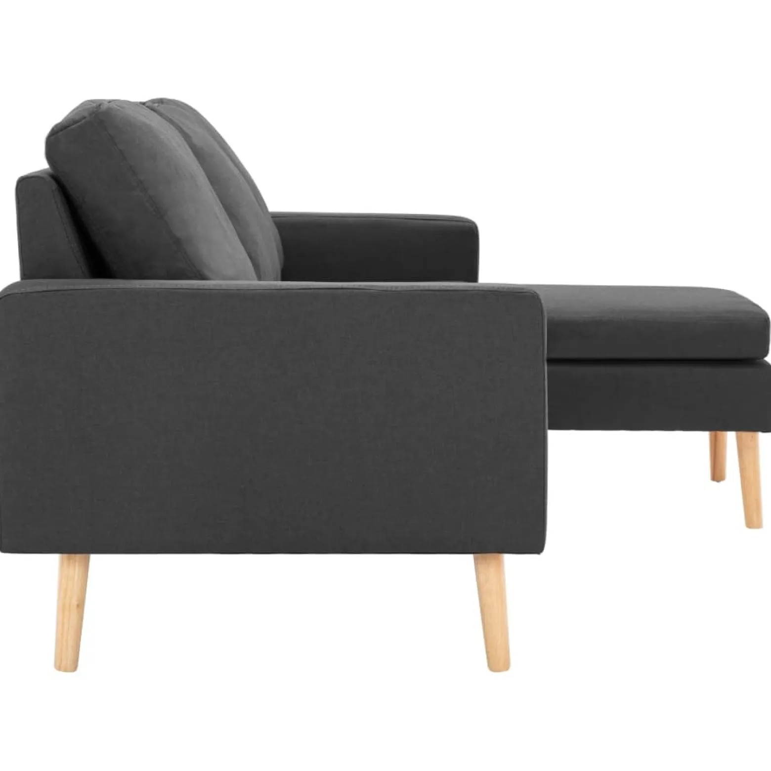 Sofa Szary Tkanina vidaXL