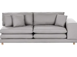 Sofa tapicerowana 2-osobowa szara