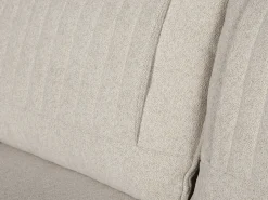 Sofa trzyosobowa Aling rozkładana z pojemnikiem beżowa