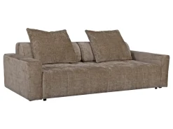 Sofa trzyosobowa Vibe rozkładana z pojemnikiem taupe