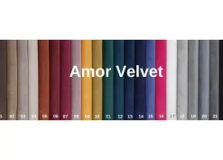 Sofa uszak 3 osobowa chesterfield glamour velvet brązowa HR45
