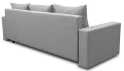 Sofa z funkcją spania z pojemnikiem Burgos Grafit