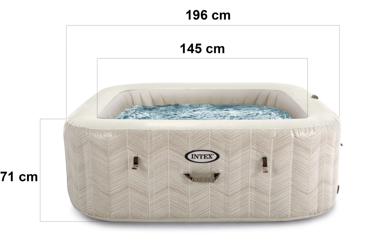 Spa dmuchane basen 6 osobowe hydromasaż Intex 28472
