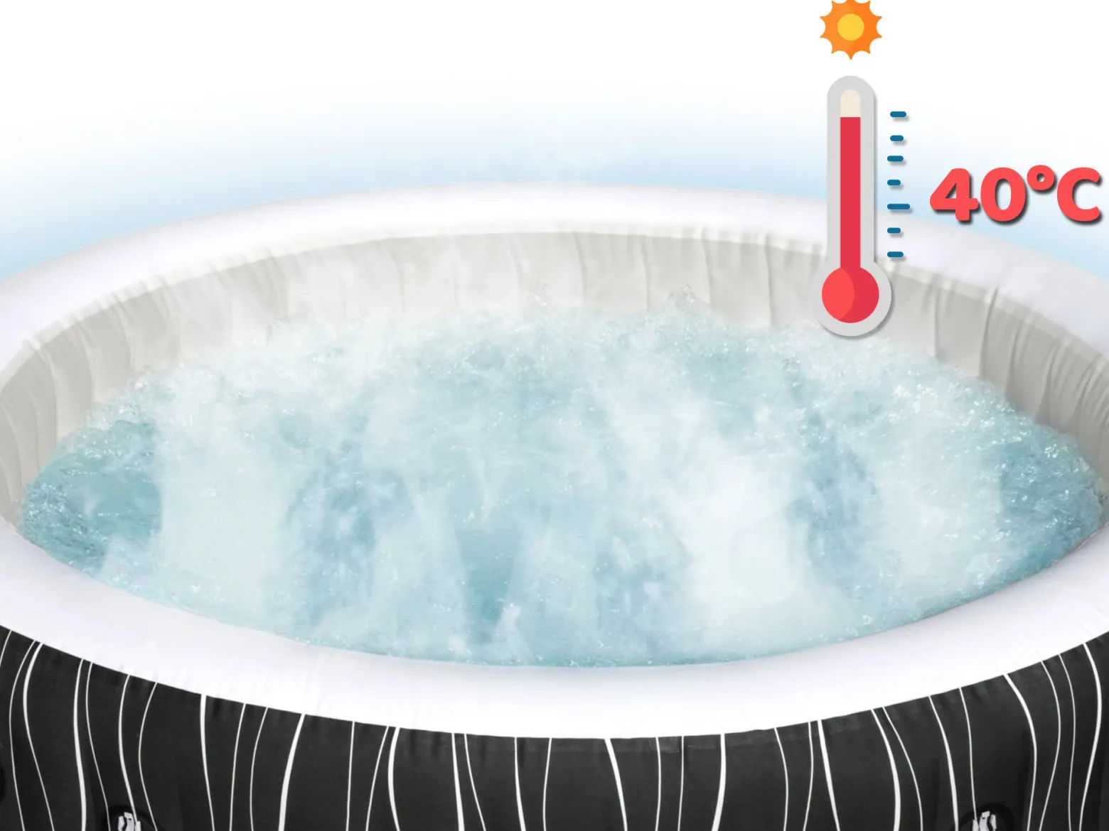 SPA dmuchane basen 6os. z hydromasażem Bestway 60059