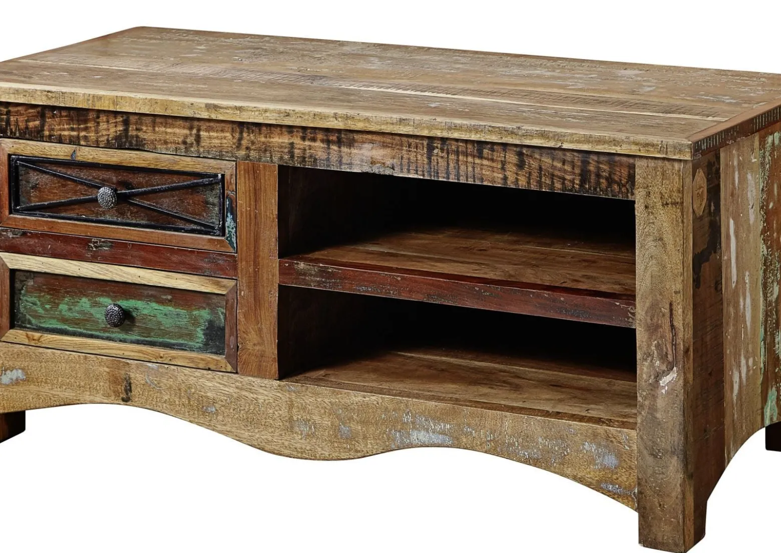 SPIRIT Szafka RTV #20 Drewno z odzysku Lakier 110x50x50 cm