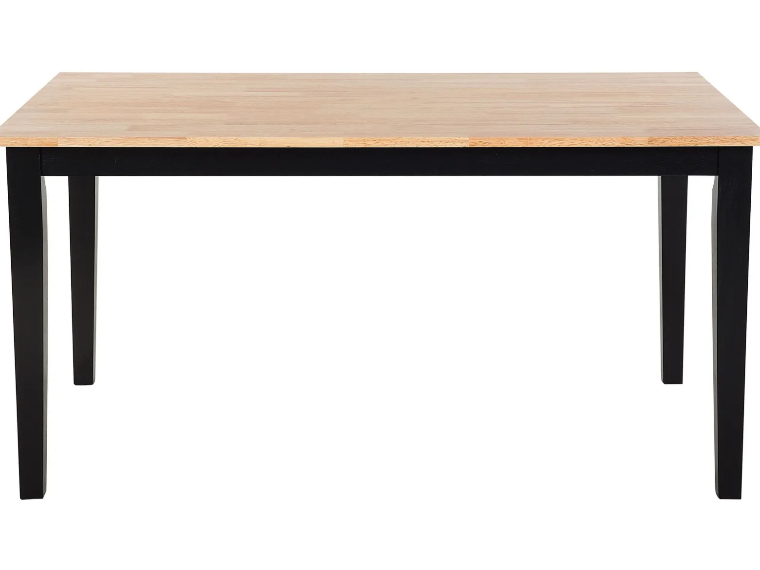 Stół do jadalni drewniany 150x90 czarny
