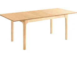 Stół do jadalni rozkładany DELMAS Jesion jasny 160/200 cm 90 cm