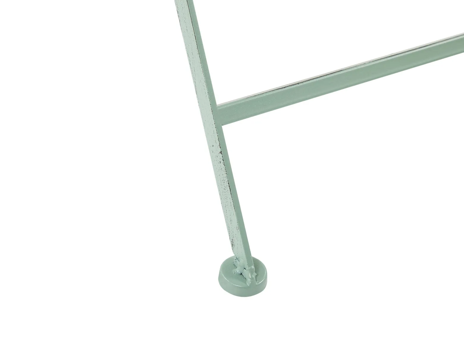Stół ogrodowy bistro 70 cm metal zielony