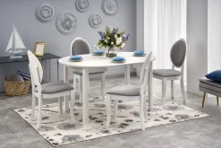 Stół RINGO 102(142)x102 biały rozkładany