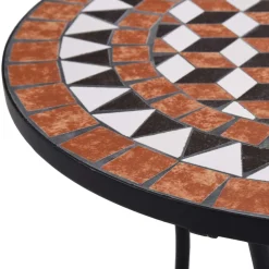 Stół Brąz 60 cm Ceramika vidaXL