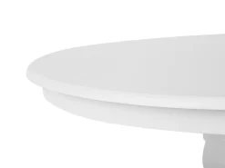 Stół do jadalni biały okrągły 100 cm