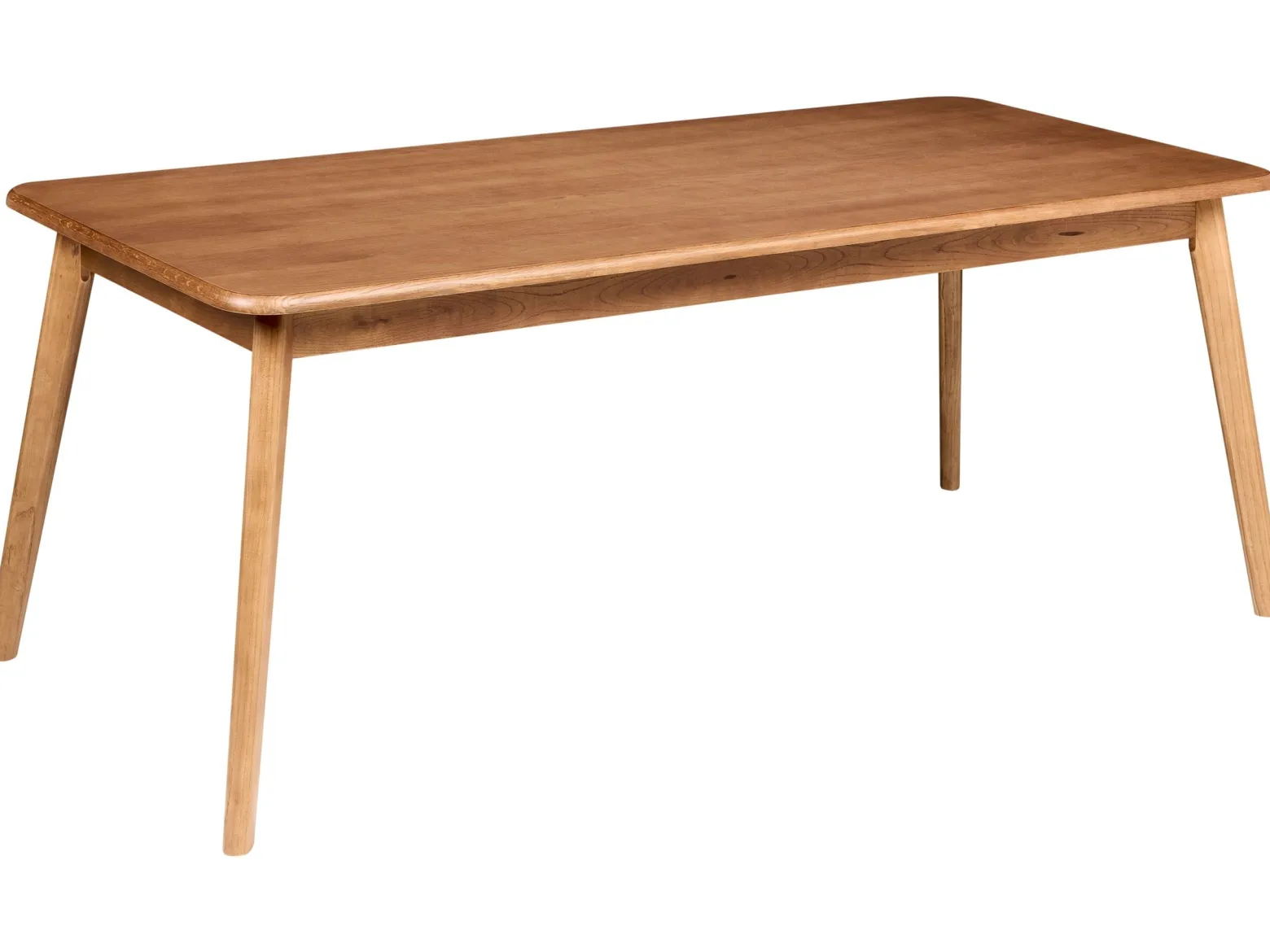 Stół do jadalni 200 x 90 cm dąb ciemny