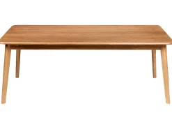 Stół do jadalni 200 x 90 cm dąb ciemny