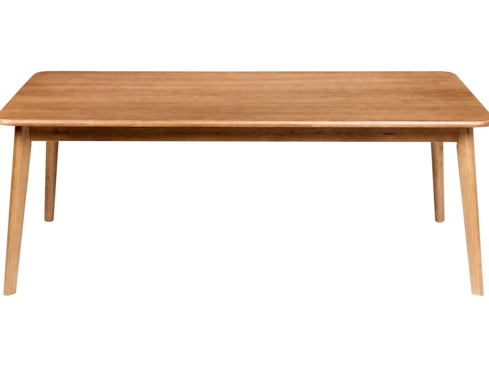 Stół do jadalni 200 x 90 cm dąb ciemny
