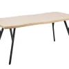Stół do kuchni jadalni 180 x 90 cm MDF jasne drewno