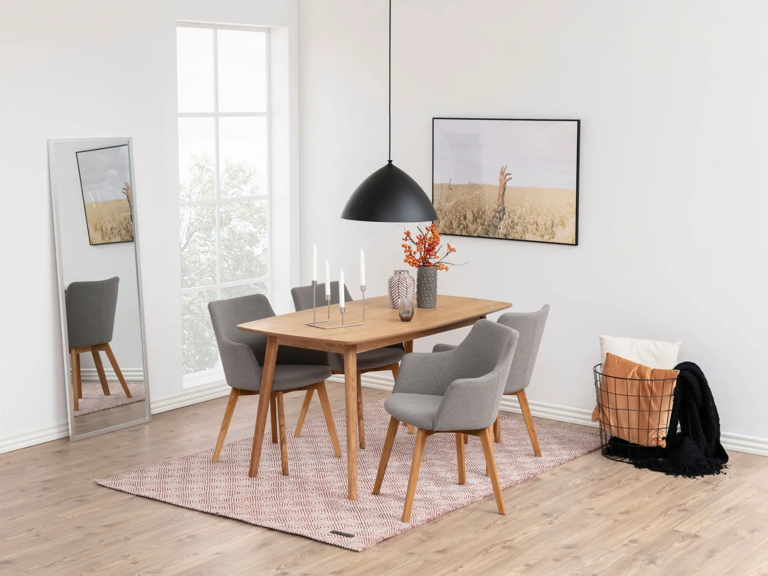 Stół Livorno 150x80 - styl skandynawski, kolor dębowy olejowany