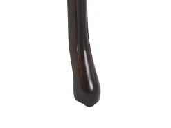 Stół ogrodowy okrągły 65 cm brązowy
