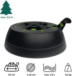 Stojak choinkowy KAMAI START 2 PRO NATURE do drzewka 2,5m