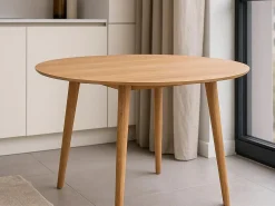 Stół okrągły 120 cm Livorno, kolor dębowy olejowany