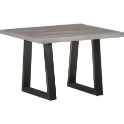 Stolik Kawowy Ława Stół Szary Drewniany 60x60x40 Do Salonu Do Pokoju