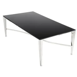 Stolik kawowy Rays Silver Black