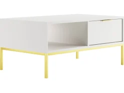 Stolik kawowy Austin 100 cm biały