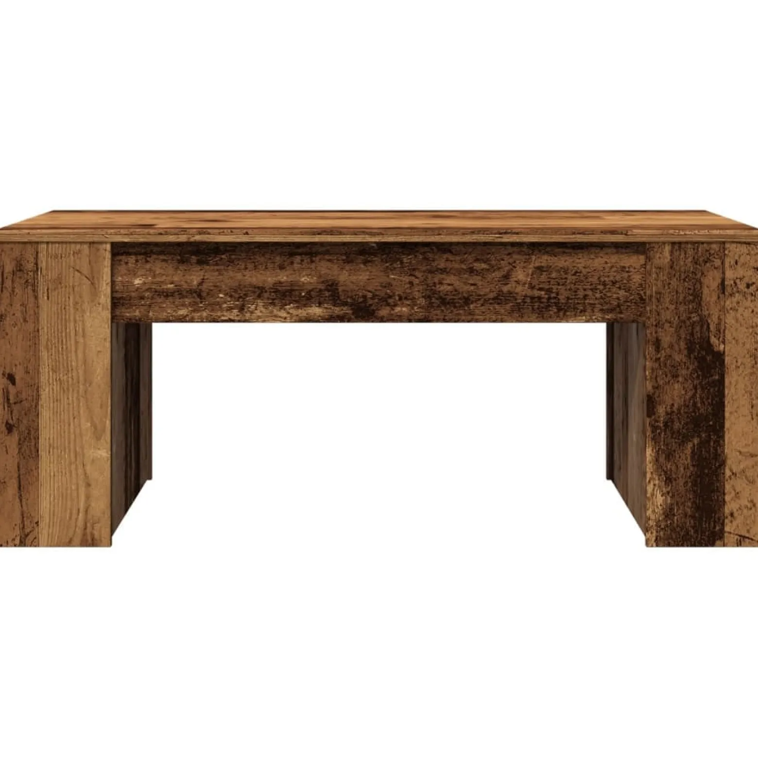 Stolik Kawowy Ława Stół Brązowy 102x55x42 Do Salonu Do Pokoju