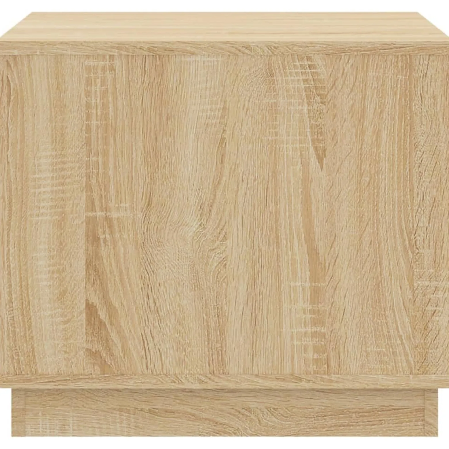 Stolik Kawowy Ława Stół Dąb Sonoma 51x50x44 Drzwiczki Do Salonu Do Pokoju