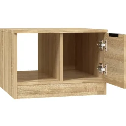 Stolik Kawowy Ława Stół Dąb Sonoma 50x50x36 Do Salonu Do Pokoju