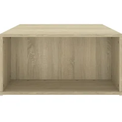 Stolik Kawowy Ława Stół Dąb Sonoma 90x67x33 Półka Do Salonu Do Pokoju
