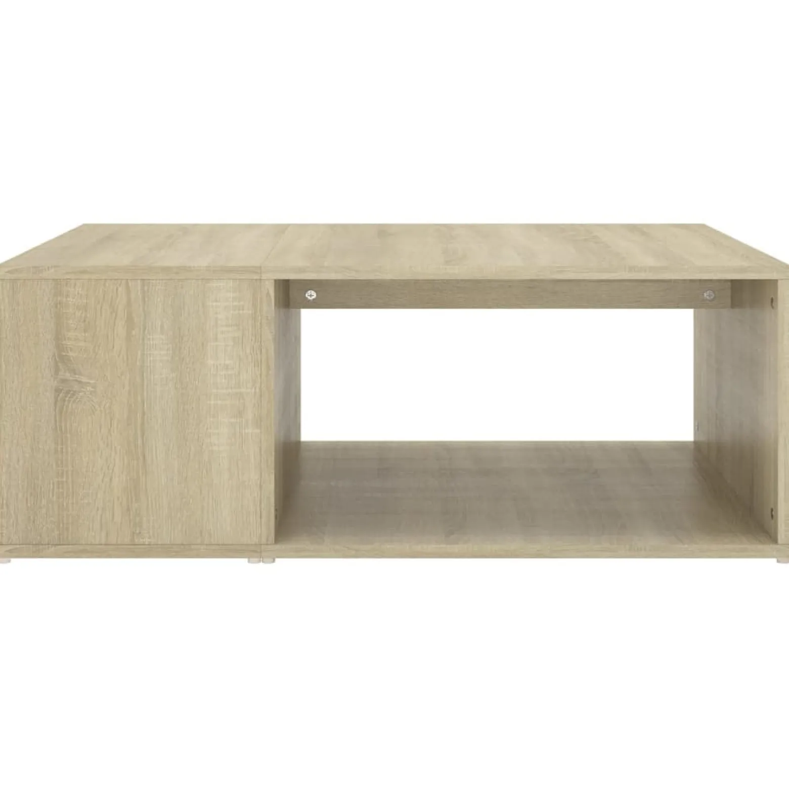 Stolik Kawowy Ława Stół Dąb Sonoma 90x67x33 Półka Do Salonu Do Pokoju