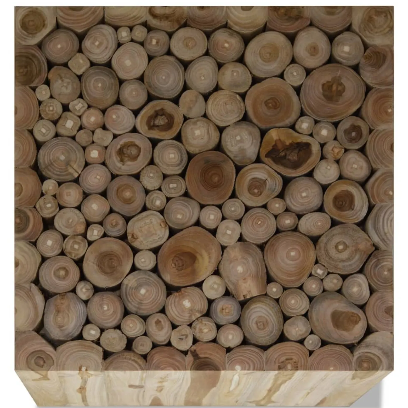 Stolik Kawowy Ława Stół Drewniany 50x50x35 Do Salonu Do Pokoju