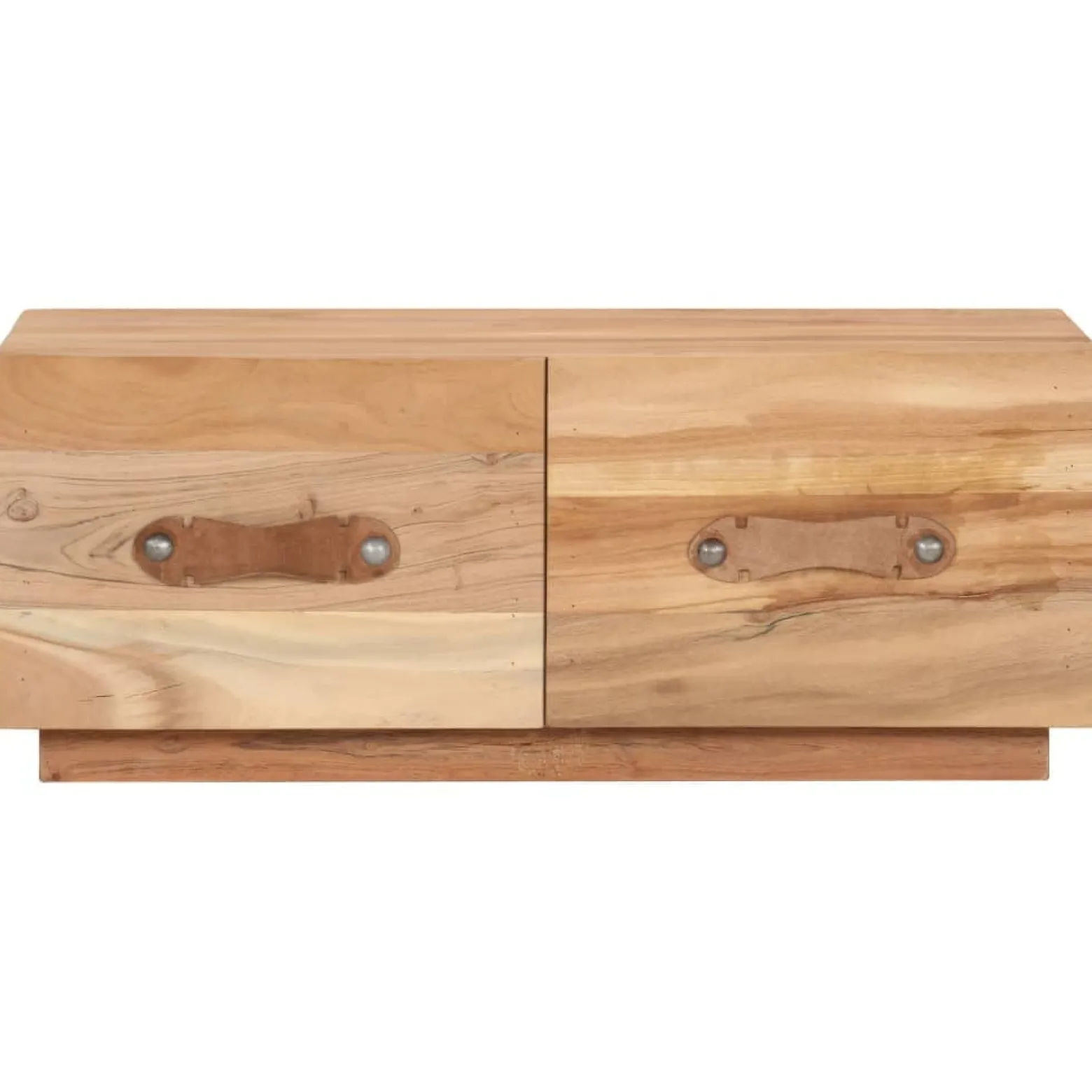 Stolik Kawowy Ława Stół Drewniany 90x50x35 Szuflady Do Salonu Do Pokoju