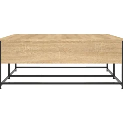 Stolik Kawowy Ława Stół Sonoma 100x99x40 Szuflady Do Salonu Do Pokoju
