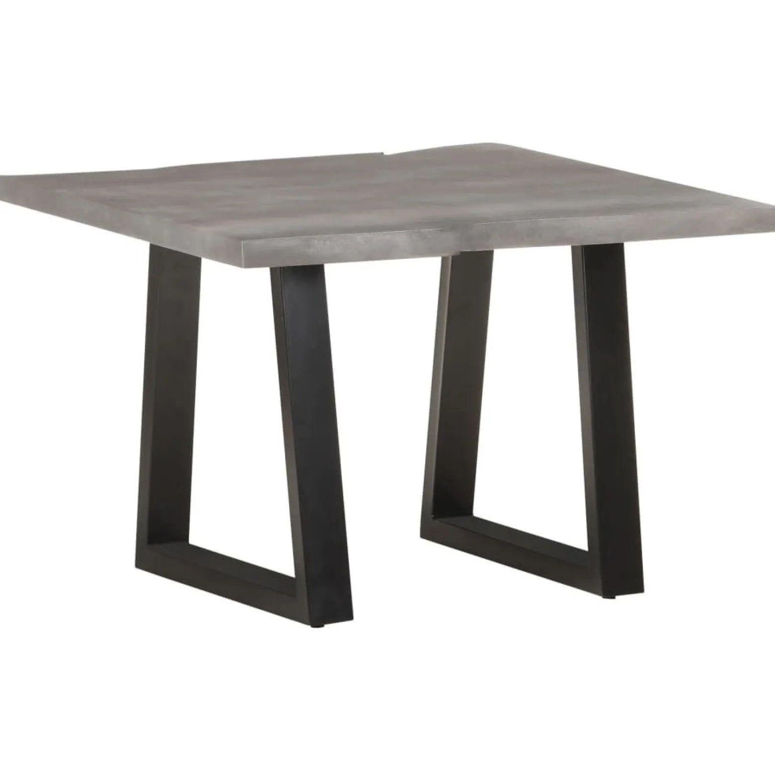 Stolik Kawowy Ława Stół Szary Drewniany 60x60x40 Do Salonu Do Pokoju