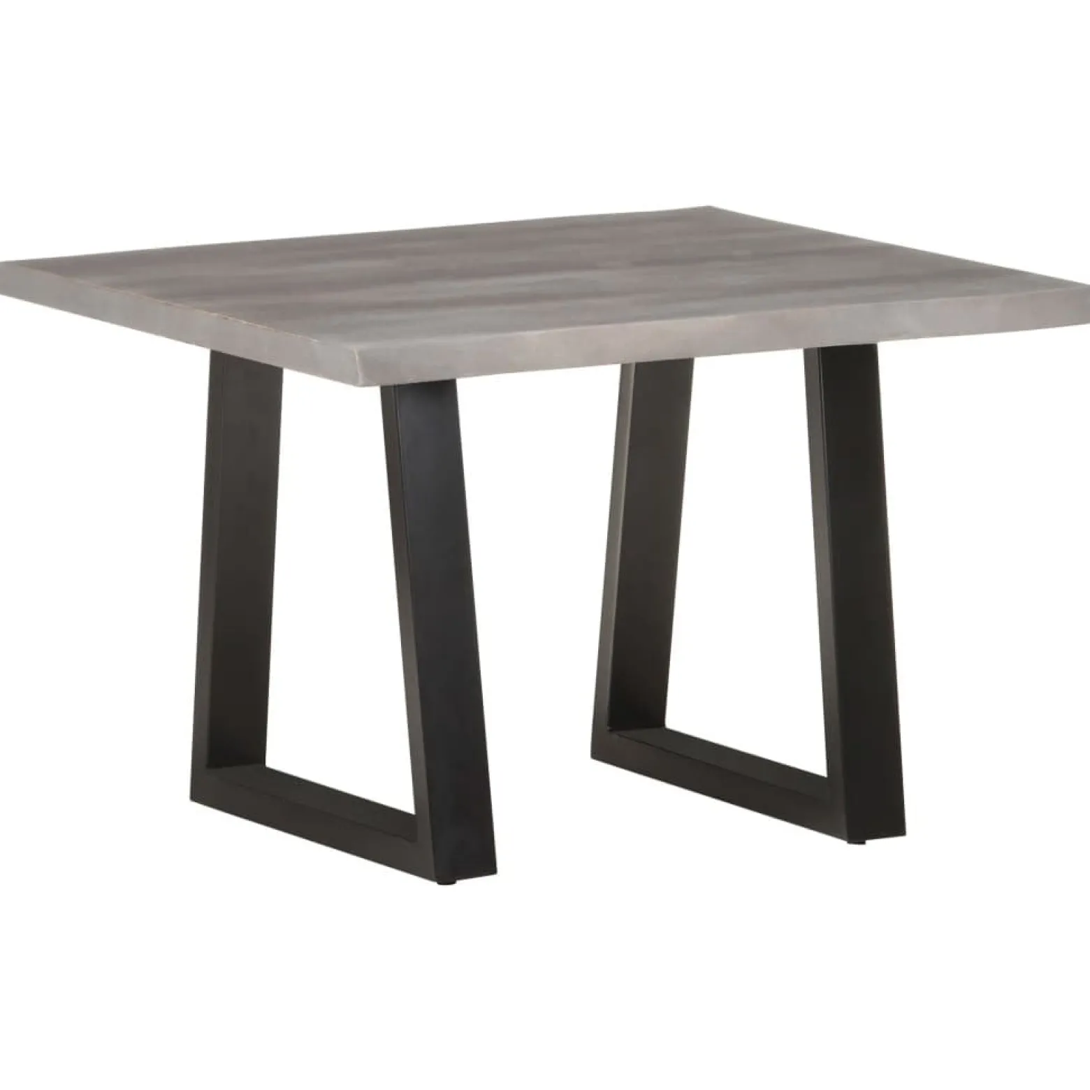 Stolik Kawowy Ława Stół Szary Drewniany 60x60x40 Do Salonu Do Pokoju