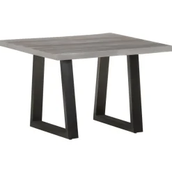 Stolik Kawowy Ława Stół Szary Drewniany 60x60x40 Do Salonu Do Pokoju