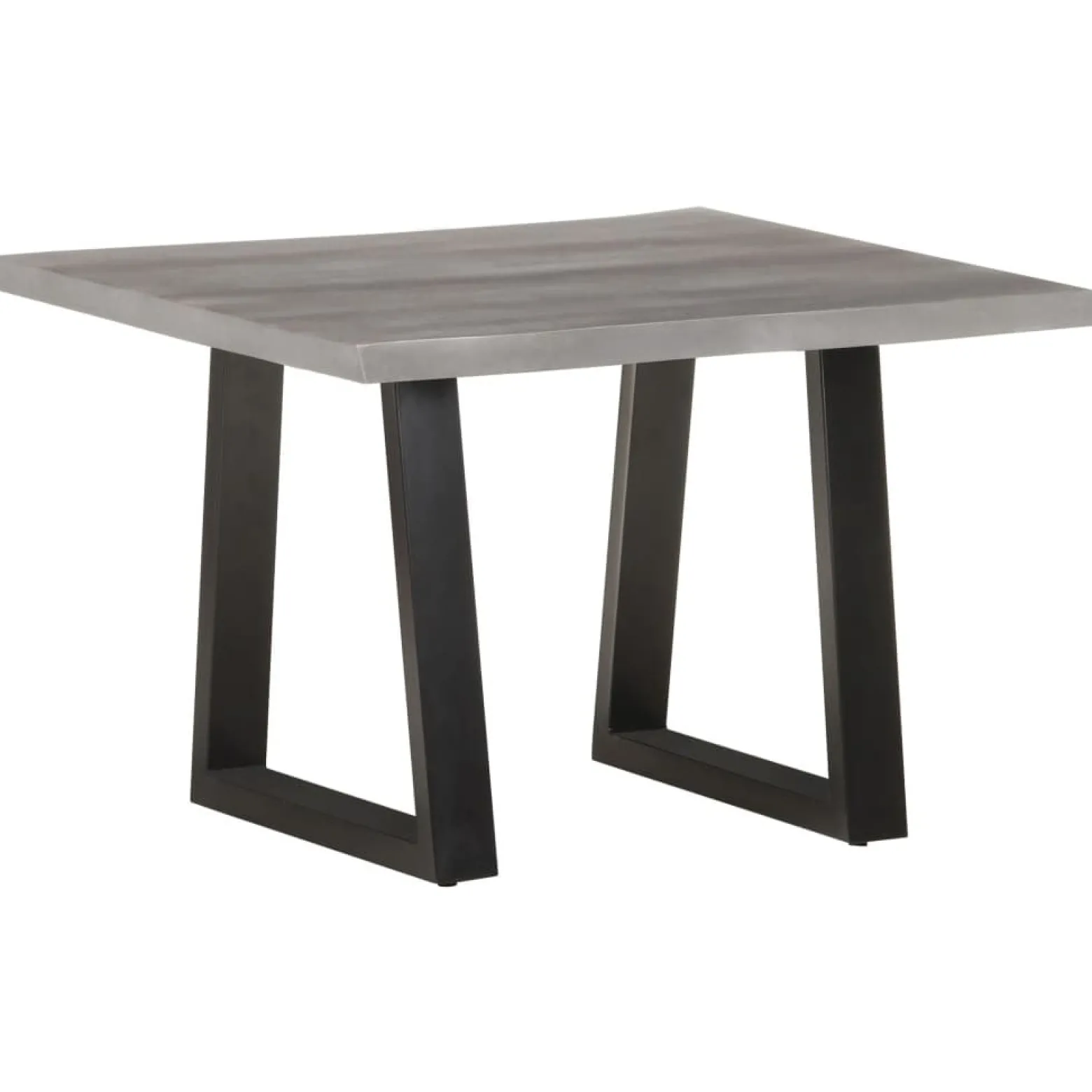 Stolik Kawowy Ława Stół Szary Drewniany 60x60x40 Do Salonu Do Pokoju