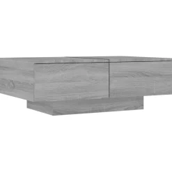 Stolik Kawowy Ława Stół Szary 90x60x31 Do Salonu Do Pokoju