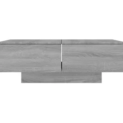 Stolik Kawowy Ława Stół Szary 90x60x31 Do Salonu Do Pokoju