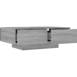 Stolik Kawowy Ława Stół Szary 90x60x31 Do Salonu Do Pokoju