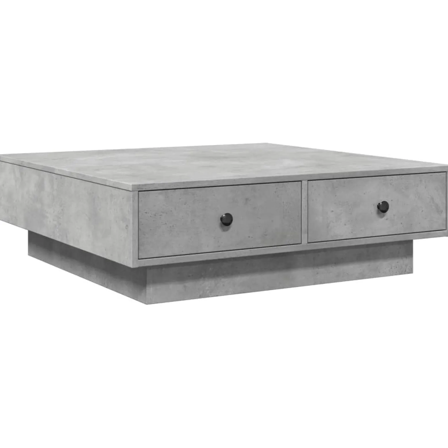 Stolik Kawowy Ława Stół Szary 90x90x28 Do Salonu Do Pokoju