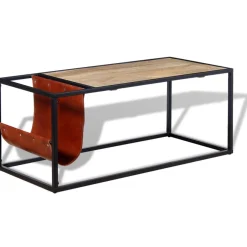 Stolik Kawowy Ława Stół Wielokolorowy 110x50x45 Do Salonu Do Pokoju