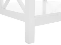Stolik kawowy ława 80x80 biały